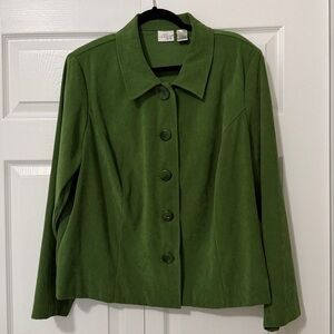 $19 🛍️ Forest Green Women's Blazer Size 20W